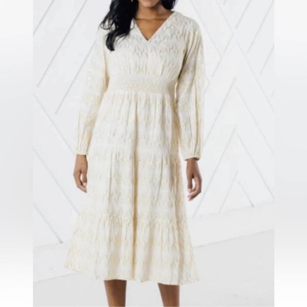 Sail To Sable Shimmer And Shine Midi dress - Small
